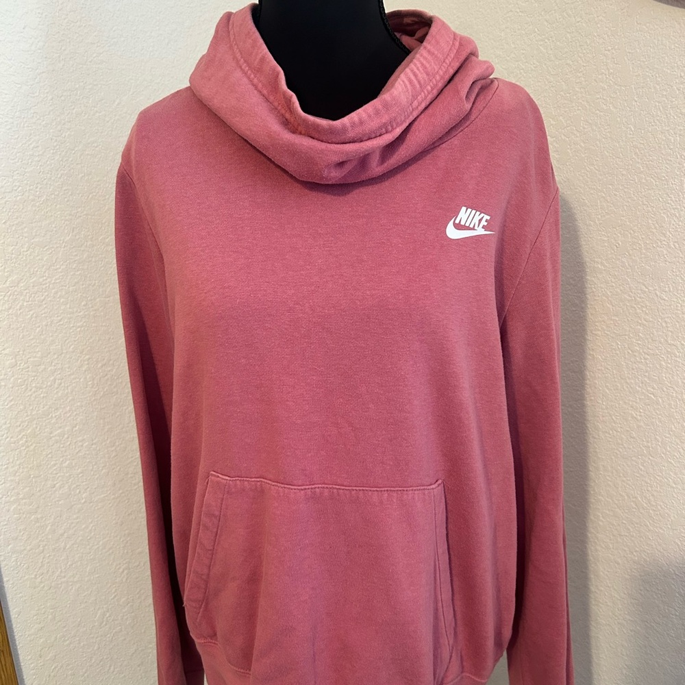 Nike Women's Pink Hoodie